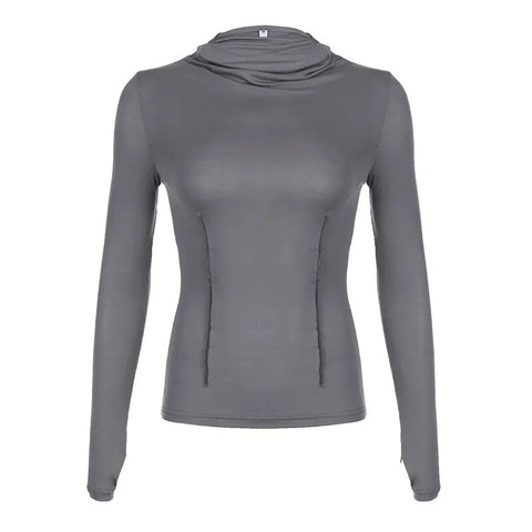 basic-grey-stand-collar-long-sleeve-top-4