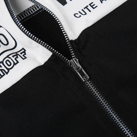 black-white-printed-patchwork-zip-up-jackets-coat-7