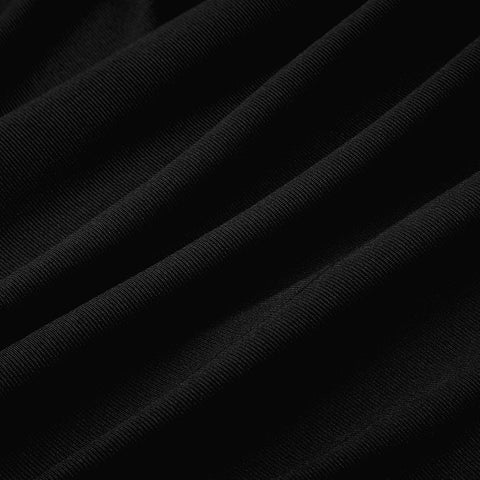 Elegant Black Off Shoulder Dress