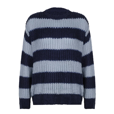 casual-stripe-pullover-o-neck-oversized-sweater-5
