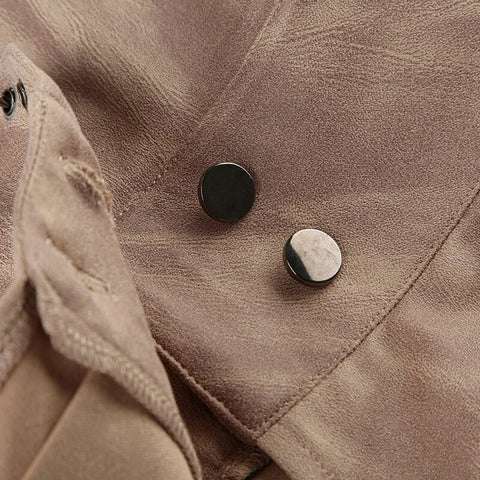 vintage-brown-ring-suede-pleated-skirt-11