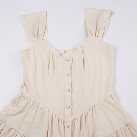 skin-square-neck-fold-buttons-sleeveless-a-line-dress-5