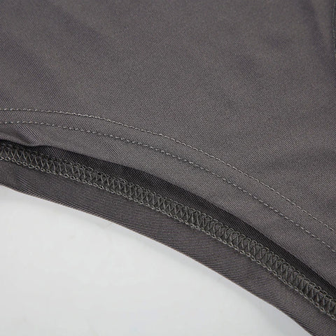 Square Neck Lace Patchwork Bodysuit