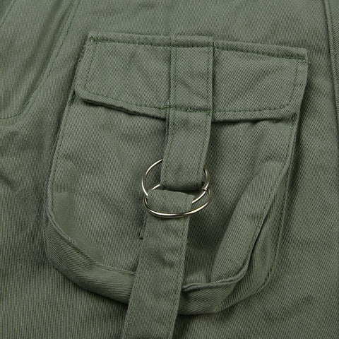 retro-green-denim-ribbon-cargo-pockets-short-skirt-7