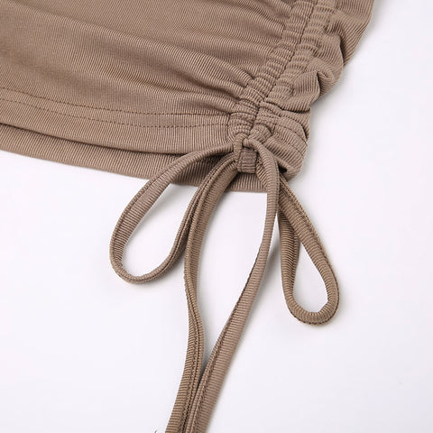 khaki-drawstring-skinny-hooded-mini-dress-5