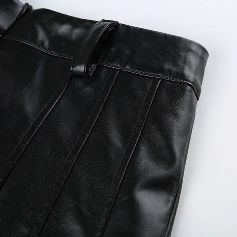 punk-black-pu-leather-low-waist-skirt-9