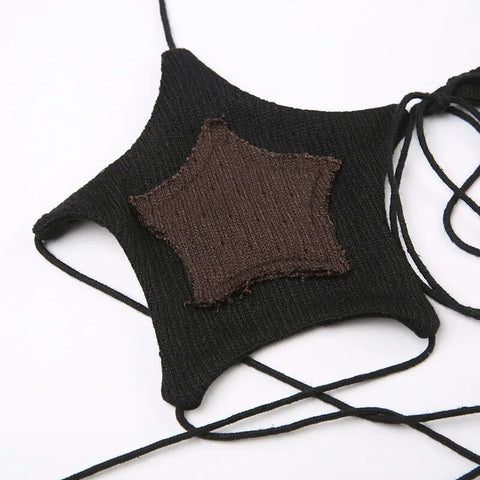 gothic-star-pattern-lace-up-halter-neck-bandage-short-top-7