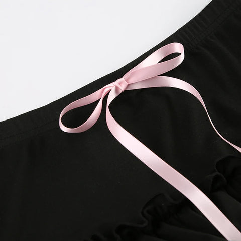 gothic-black-ruffles-bow-mini-skirt-6