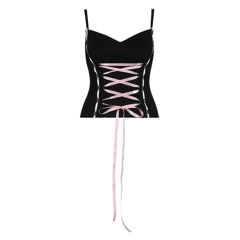 vintage-strap-lace-up-bandage-corset-top-5