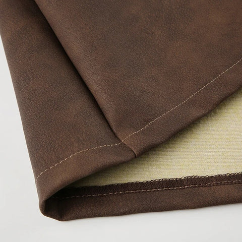 vintage-brown-low-rise-leather-slit-long-skirt-8