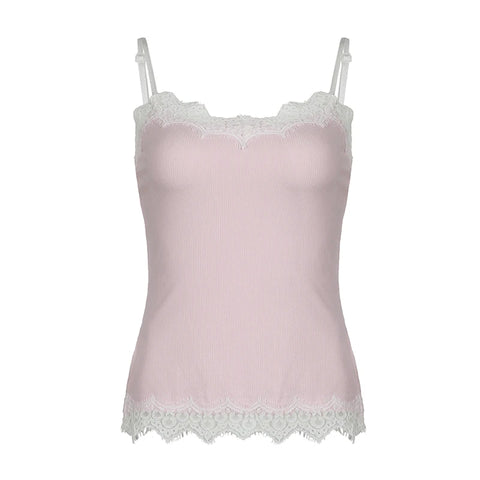 sweet-pink-lace-spliced-sleeveless-knit-top-4