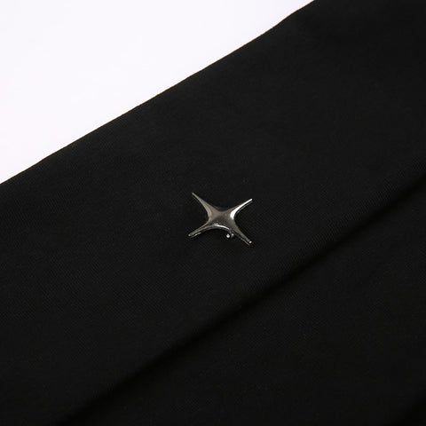 black-buckle-belt-halter-neck-sexy-open-back-skinny-bodysuit-8