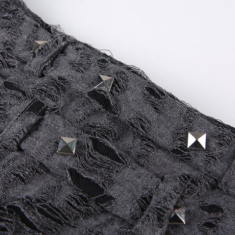 gothic-grey-rivet-ripped-aesthetic-irregular-hem-short-skirt-6