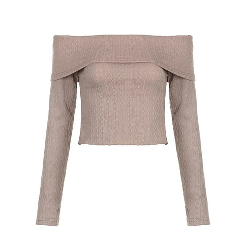 vintage-brown-off-shoulder-knit-pullover-top-5