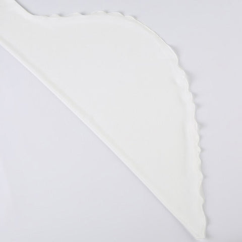 white-irregular-flare-sleeve-mesh-skinny-heart-shape-top-5