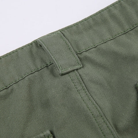 retro-green-denim-ribbon-cargo-pockets-short-skirt-9