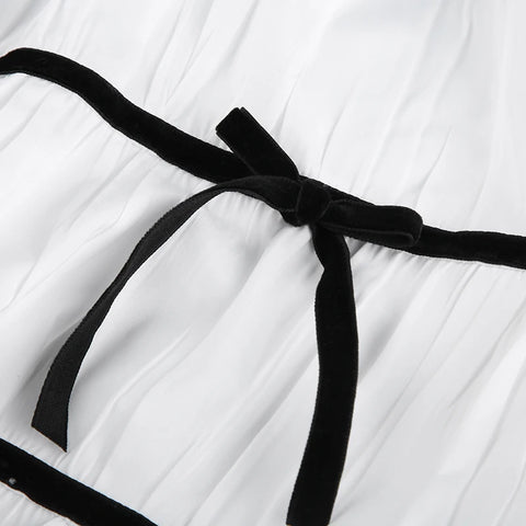 sweet-bow-loose-stripe-stitching-a-line-midi-skirt-9