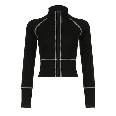 knitted-line-stitch-turtleneck-skinny-zip-up-coat-4