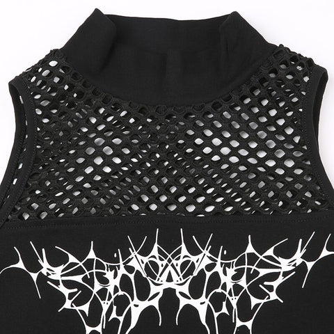 gothic-turtleneck-skinny-fishnet-print-hollow-out-top-5