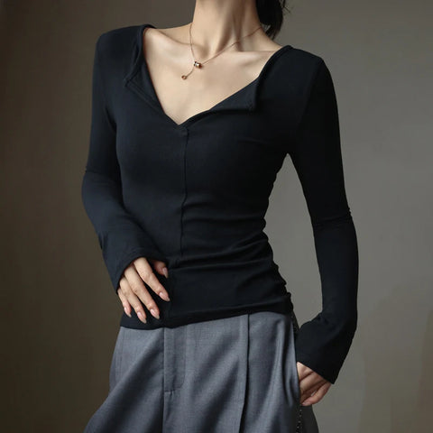 casual-v-neck-long-sleeve-top-7