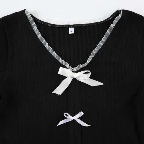 sweet-black-bow-ruched-spliced-top-6