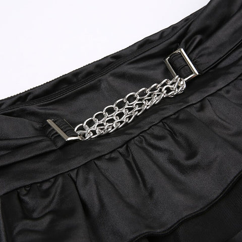 punk-black-metal-chain-black-pu-leather-low-waist-skirt-6