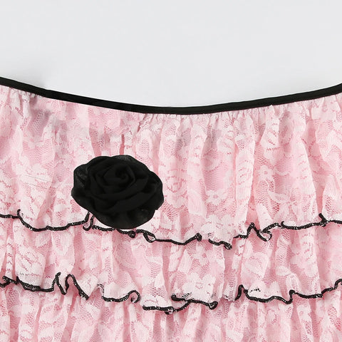 sweet-lace-cake-flower-low-waist-skirt-5