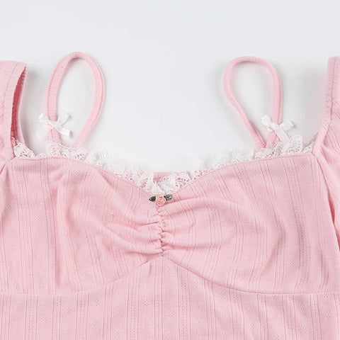 sweet-pink-frill-lace-bow-cropped-top-5