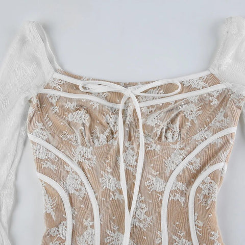 white-square-neck-flare-sleeve-dress-9