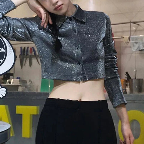 silver-bling-glitter-buttons-cropped-top-3
