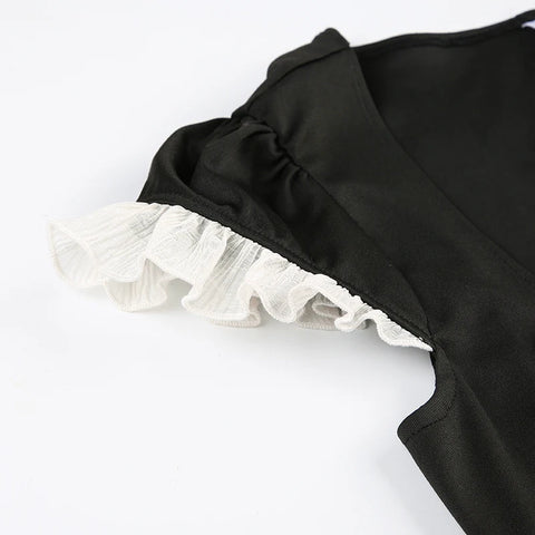 black-ruffles-patchwork-tie-up-mini-dress-9