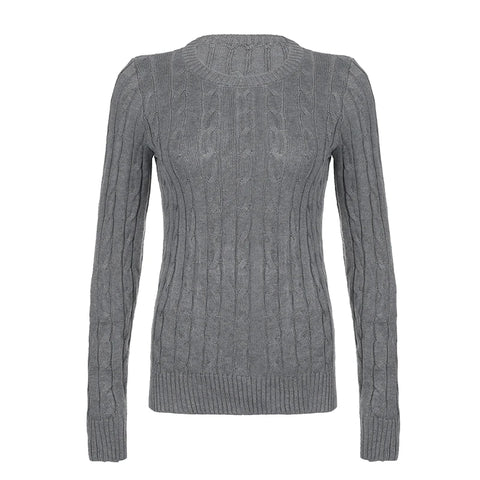 basic-grey-twisted-long-sleeves-knit-sweater-4