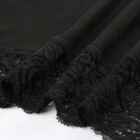 black-halter-lace-patched-off-shoulder-dress-8