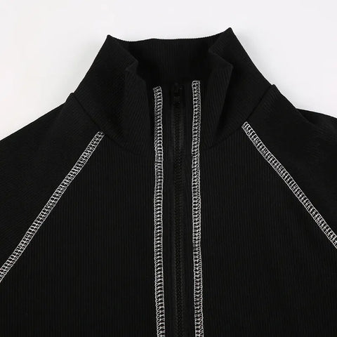 knitted-line-stitch-turtleneck-skinny-zip-up-coat-5