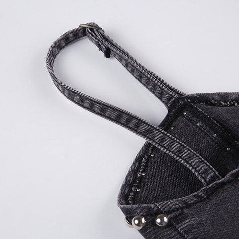 grey-zipper-rivet-punk-sexy-denim-skinny-short-top-7