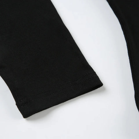 Cute Bow Lace Patchwork Square Neck Top