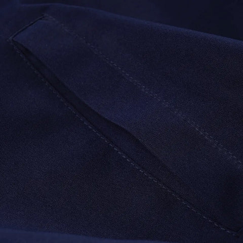 blue-stripe-turtleneck-zipper-loose-coat-8