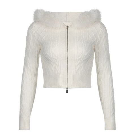white-twisted-fluffy-zip-up-knitted-sweater-4