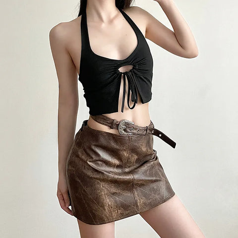 vintage-brown-tie-dye-leather-high-waist-skirt-3