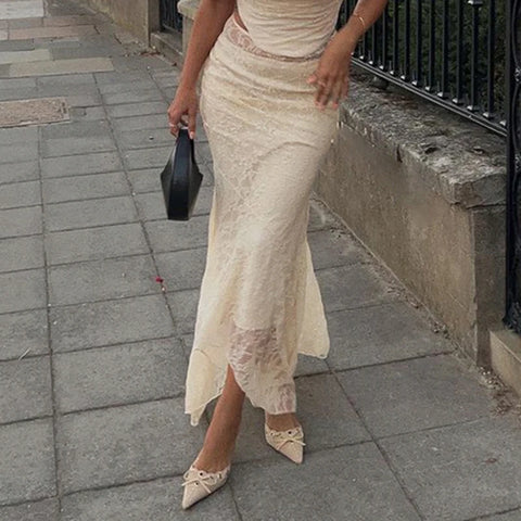 elegant-low-waist-asymmetrical-lace-long-skirt-2