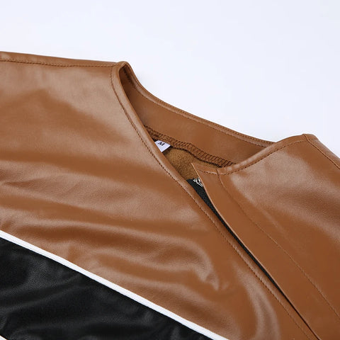 brown-zipper-stripe-patchwork-leather-jacket-5