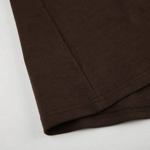 vintage-brown-low-waited-drawstring-long-skirt-9