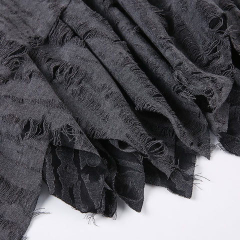 gothic-grey-rivet-ripped-aesthetic-irregular-hem-short-skirt-9