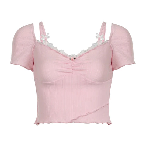 sweet-pink-frill-lace-bow-cropped-top-4