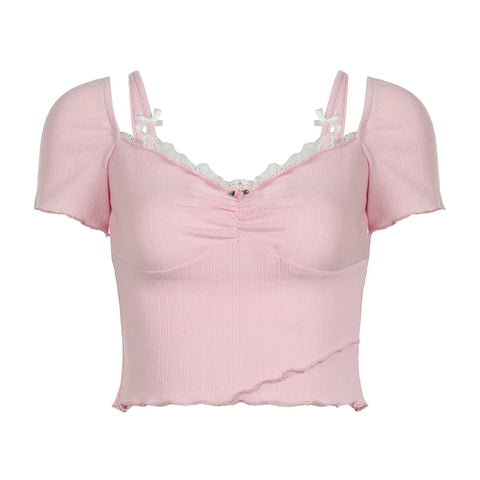 sweet-pink-frill-lace-bow-cropped-top-4