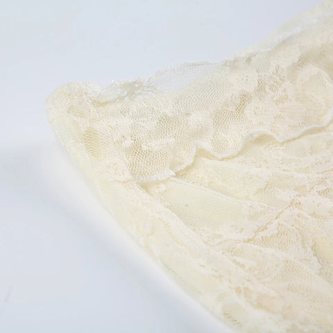 beige-white-lace-tie-up-ruched-mini-skirt-8