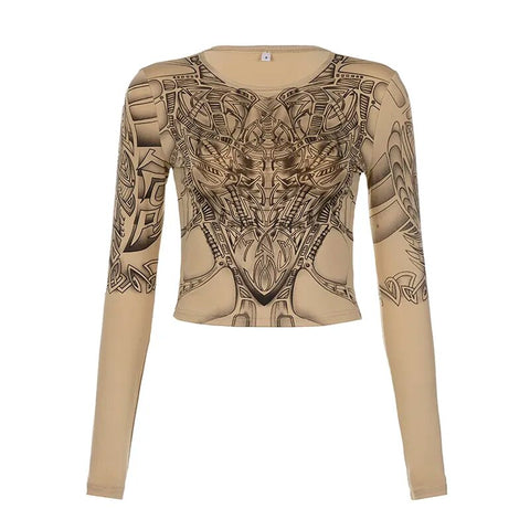 black-printed-graphic-long-sleeve-crop-top-4