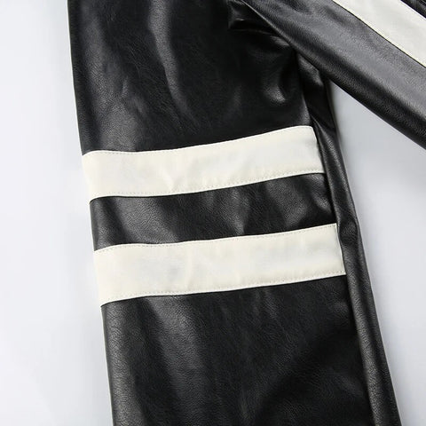 black-stripe-stitched-pu-leather-zip-up-jacket-7