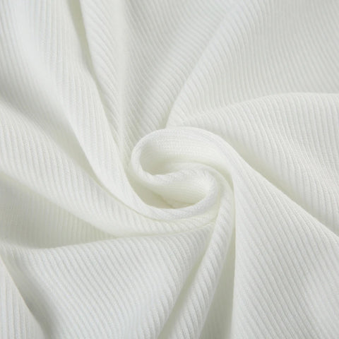 Grey Lace Trim Knitted V-Neck Top