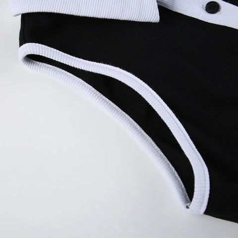 black-white-spliced-sleeveless-backless-buttons-romper-7